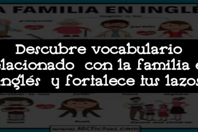 Descubre vocabulario relacionado con la familia en inglés y fortalece tus lazos